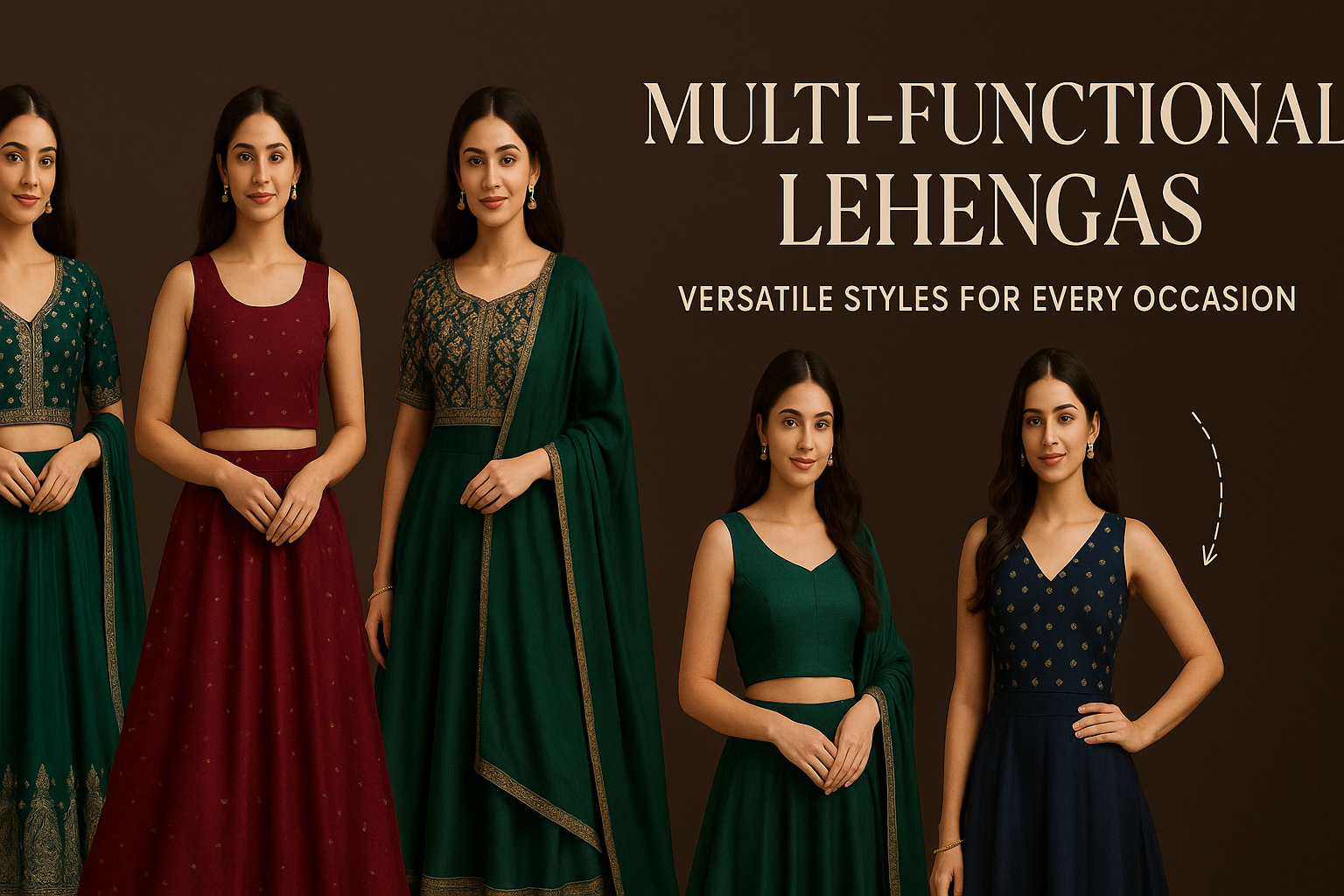 Multi-Functional Lehenga Banner